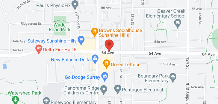 map of 210 12039 64 AVENUE
